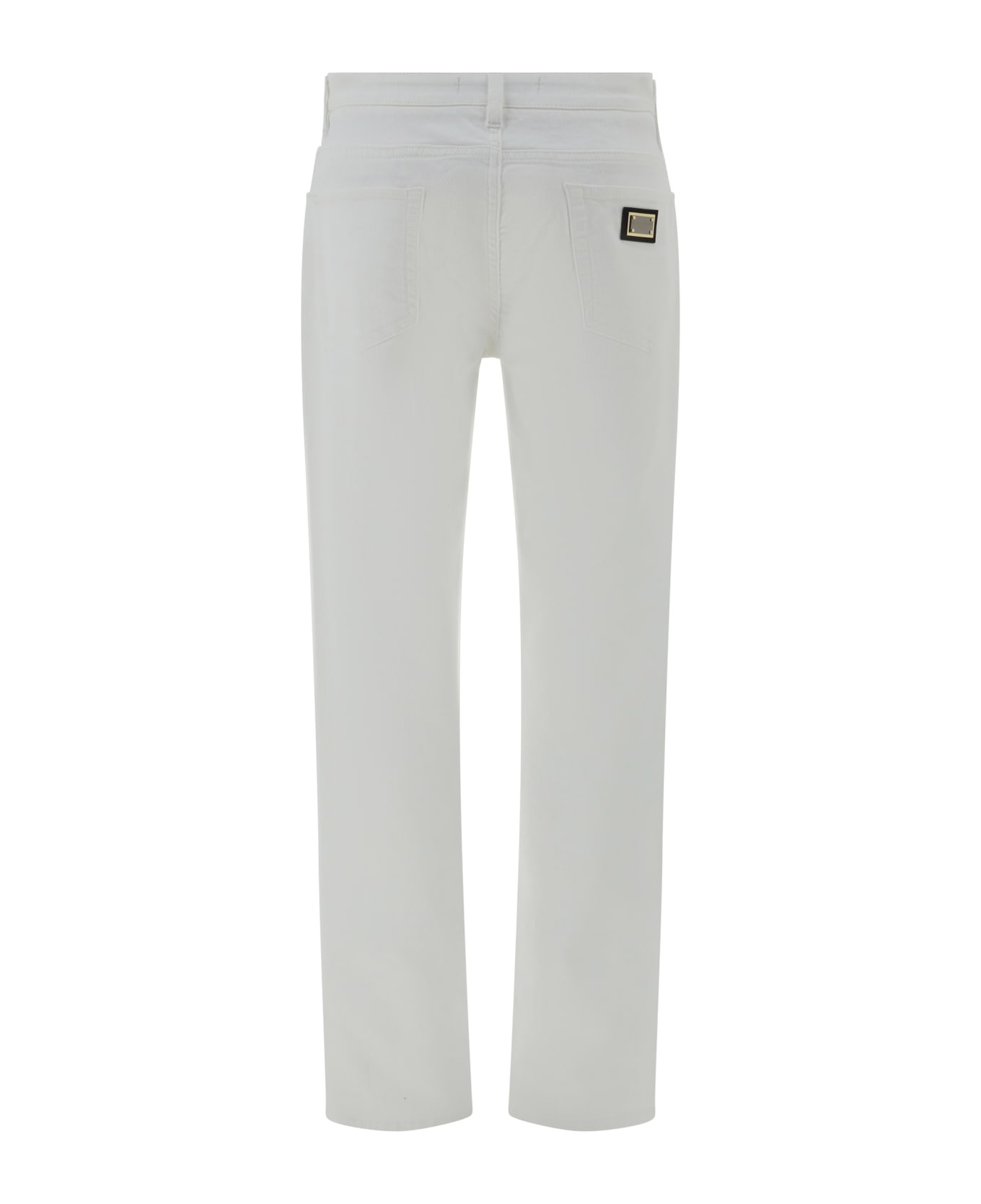 Logo Plaque Jeans - 2