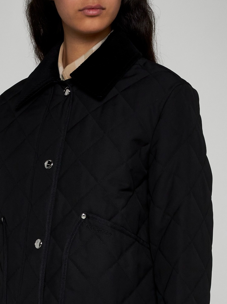 Lanford quilted fabric jacket - 5