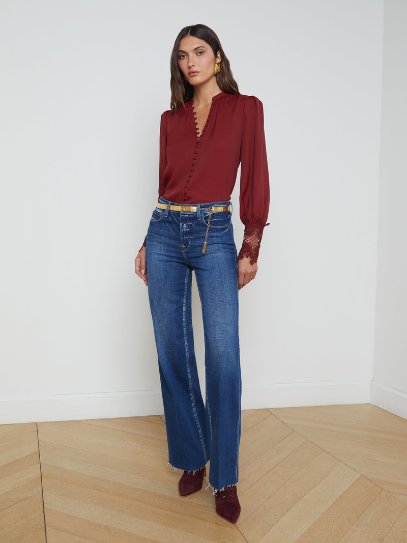 L'AGENCE Scottie Wide-Leg Jean outlook