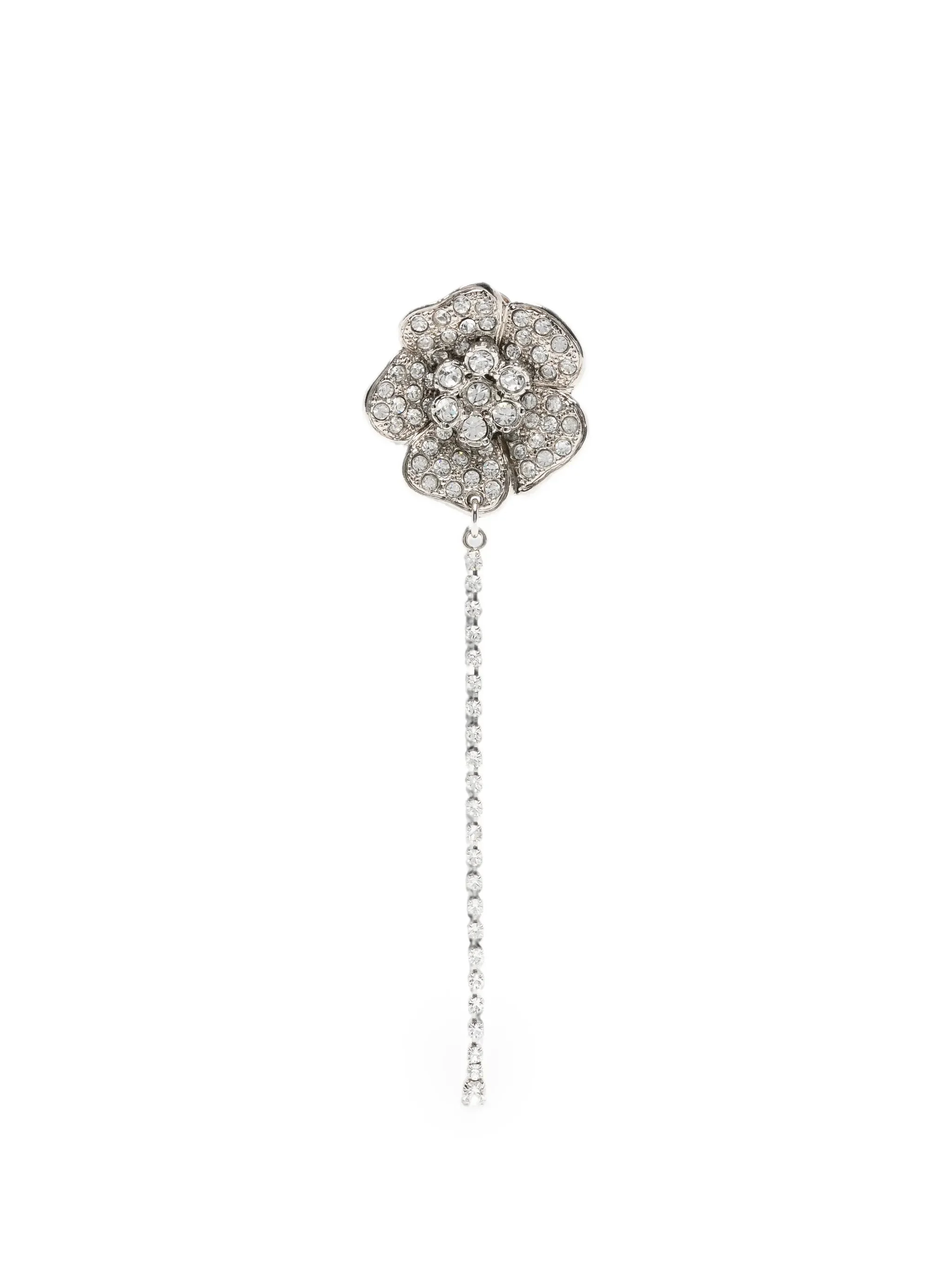 Alessandra Rich Floral-motif Earrings - 1