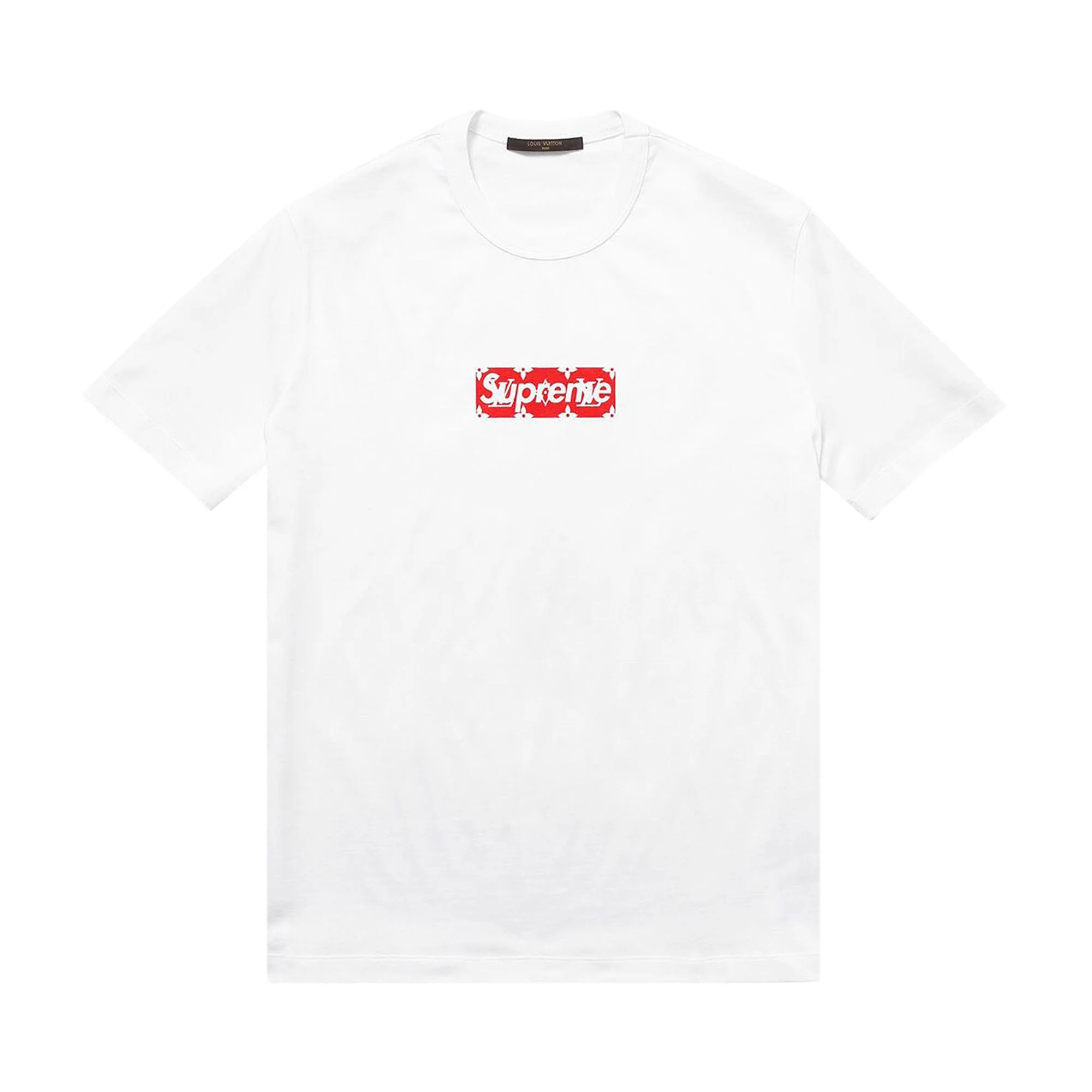 Louis Vuitton x Supreme Box Logo Tee 'White' - 1
