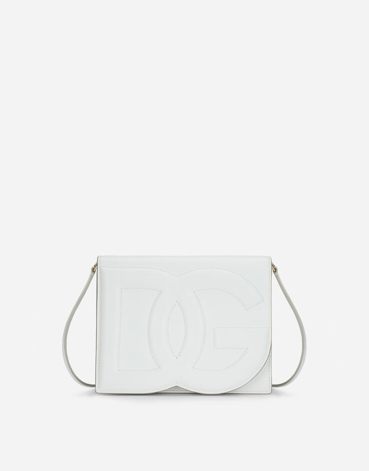 Calfskin Logo crossbody bag - 1