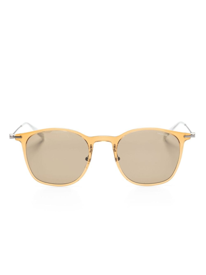 round-frame tinted sunglasses 1