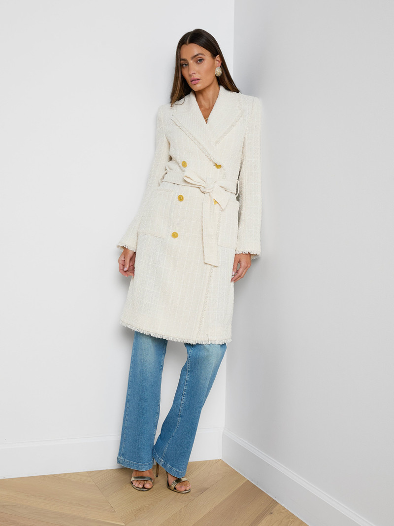 Cooper Tweed Trench Coat 7