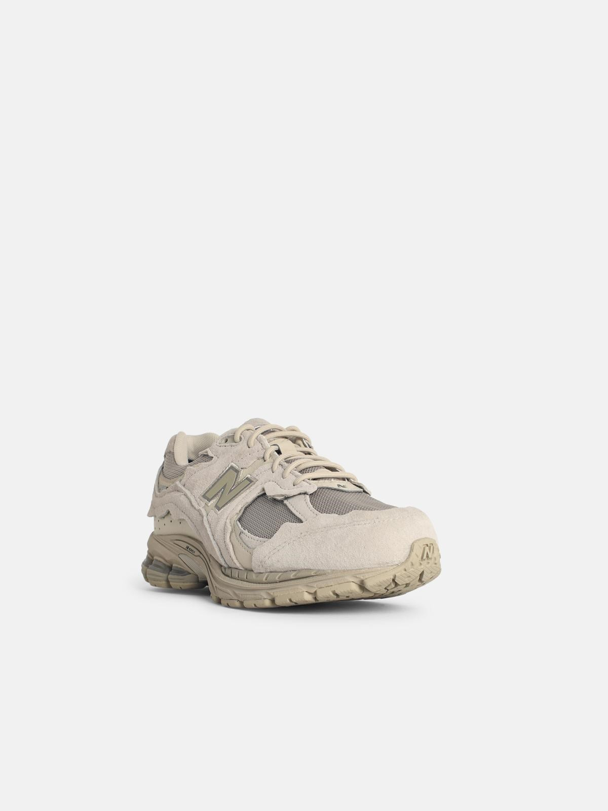 '2002R' SNEAKERS IN MESH AND NATURAL SUEDE - 2
