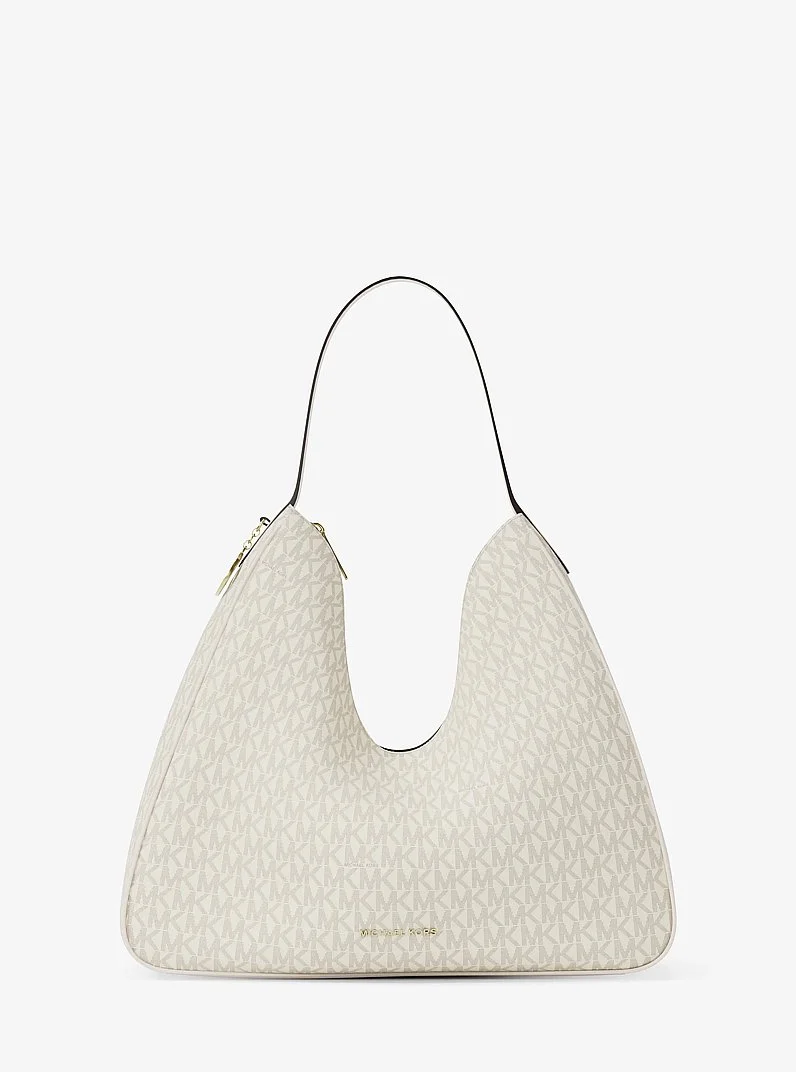 Nayla Medium Signature Logo Shoulder Bag - 1