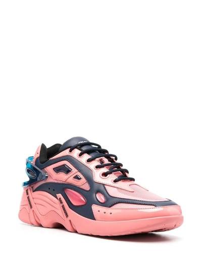 Raf Simons multi-panel lace-up sneakers outlook