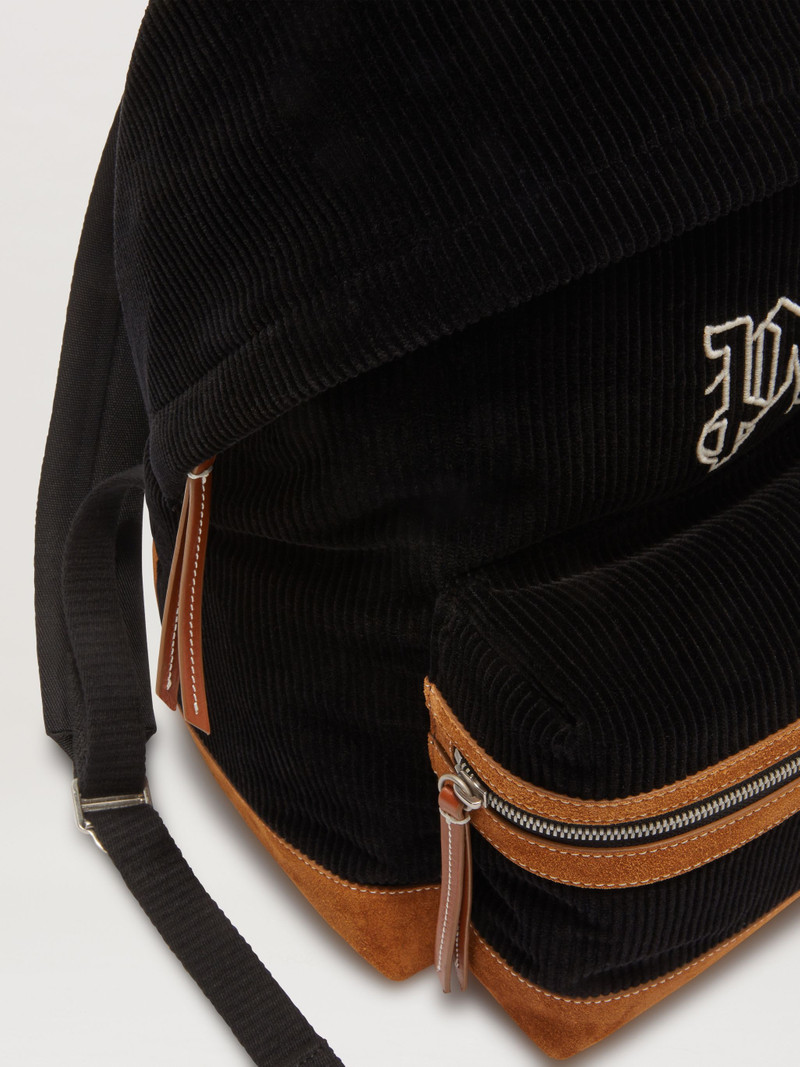 Monogram Leather Backpack 5