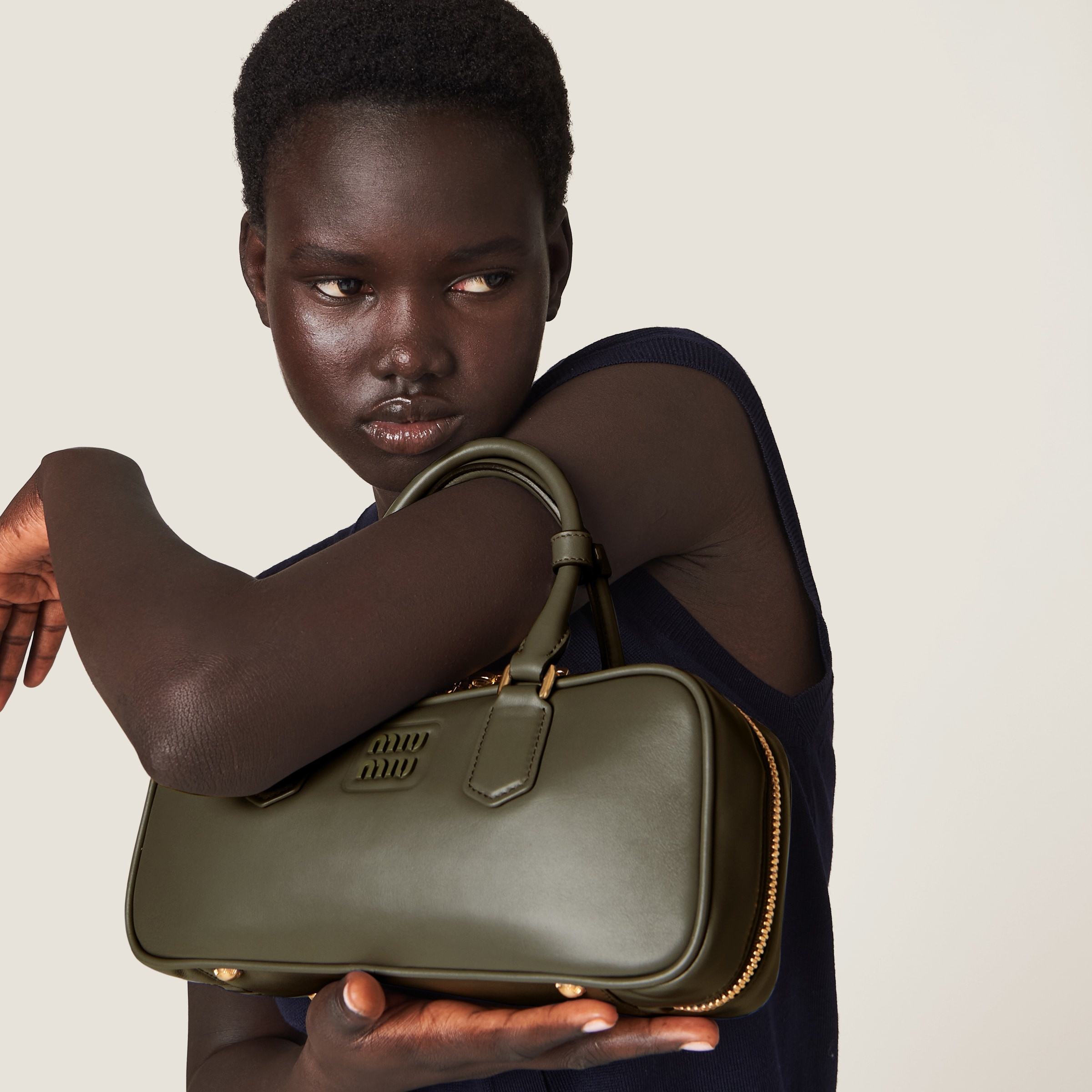 Miu Miu Arcadie leather bag | REVERSIBLE