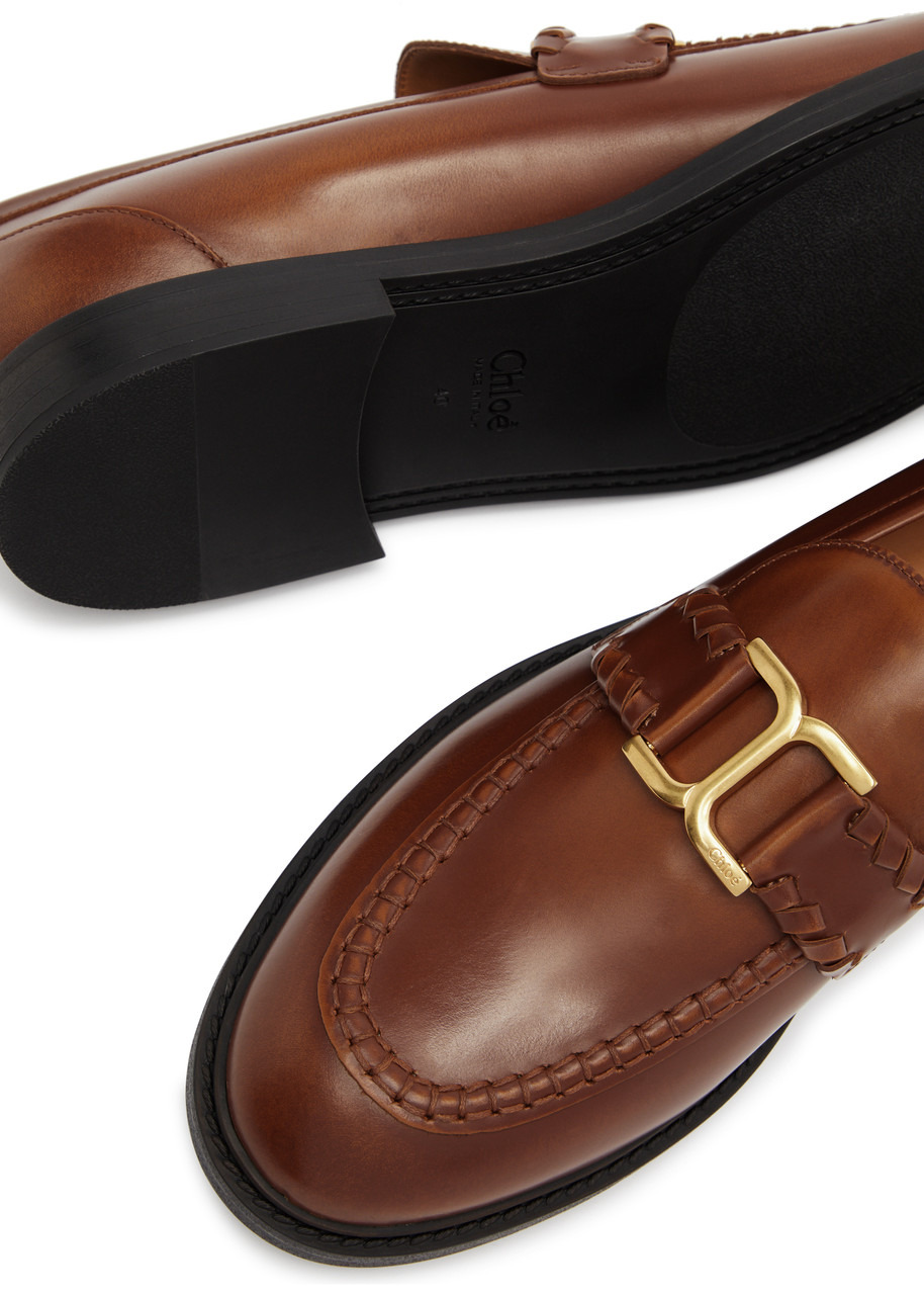 Marcie leather loafers - 4