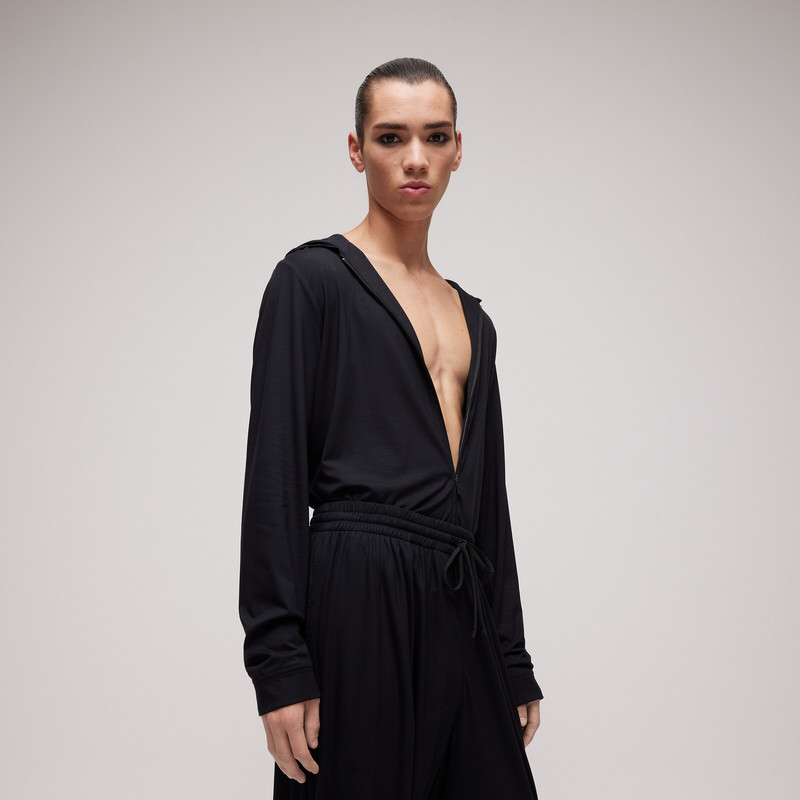 Soft rayon jersey zip jacket 4