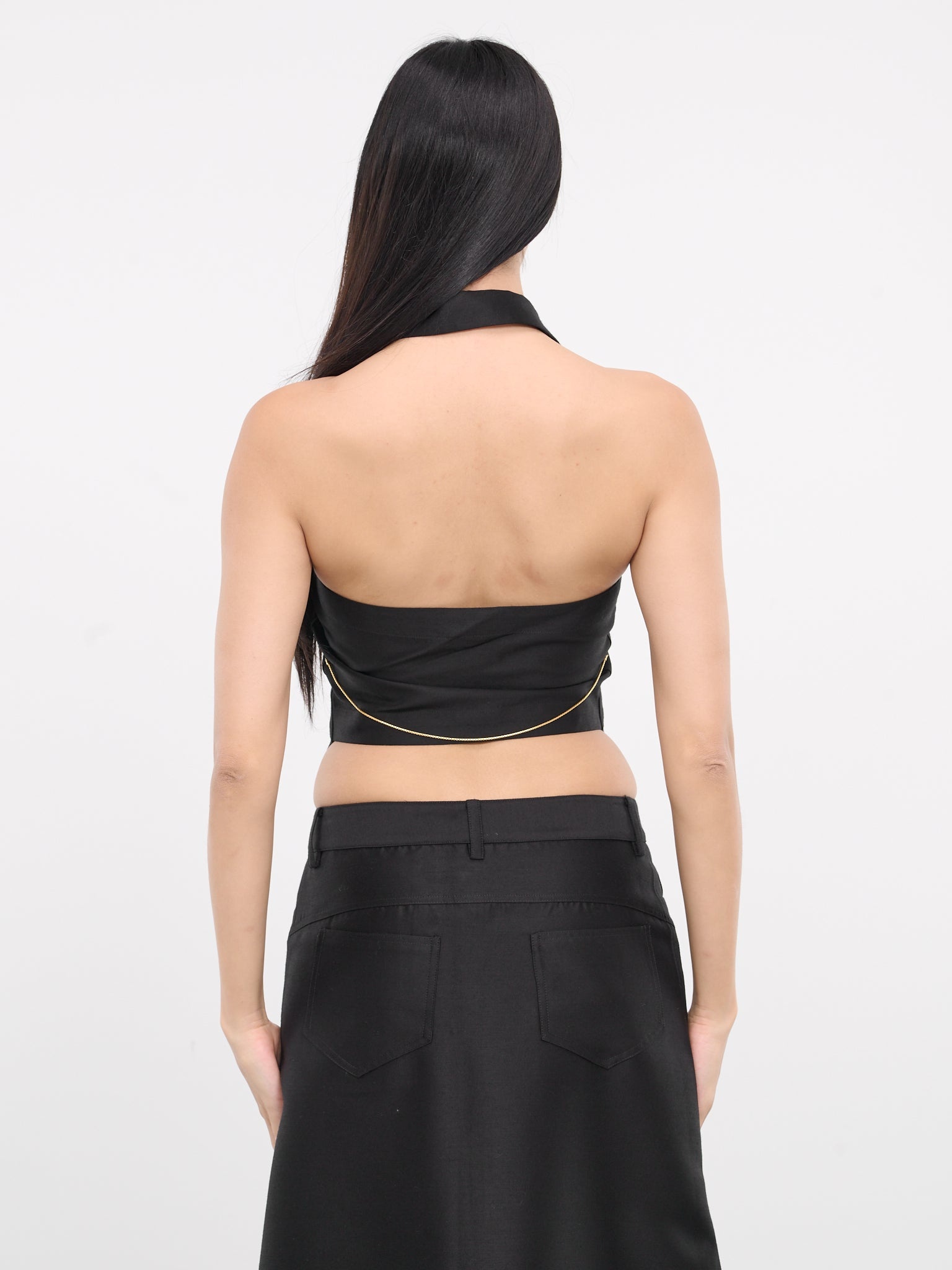 Back Chain Blazer Vest - 3