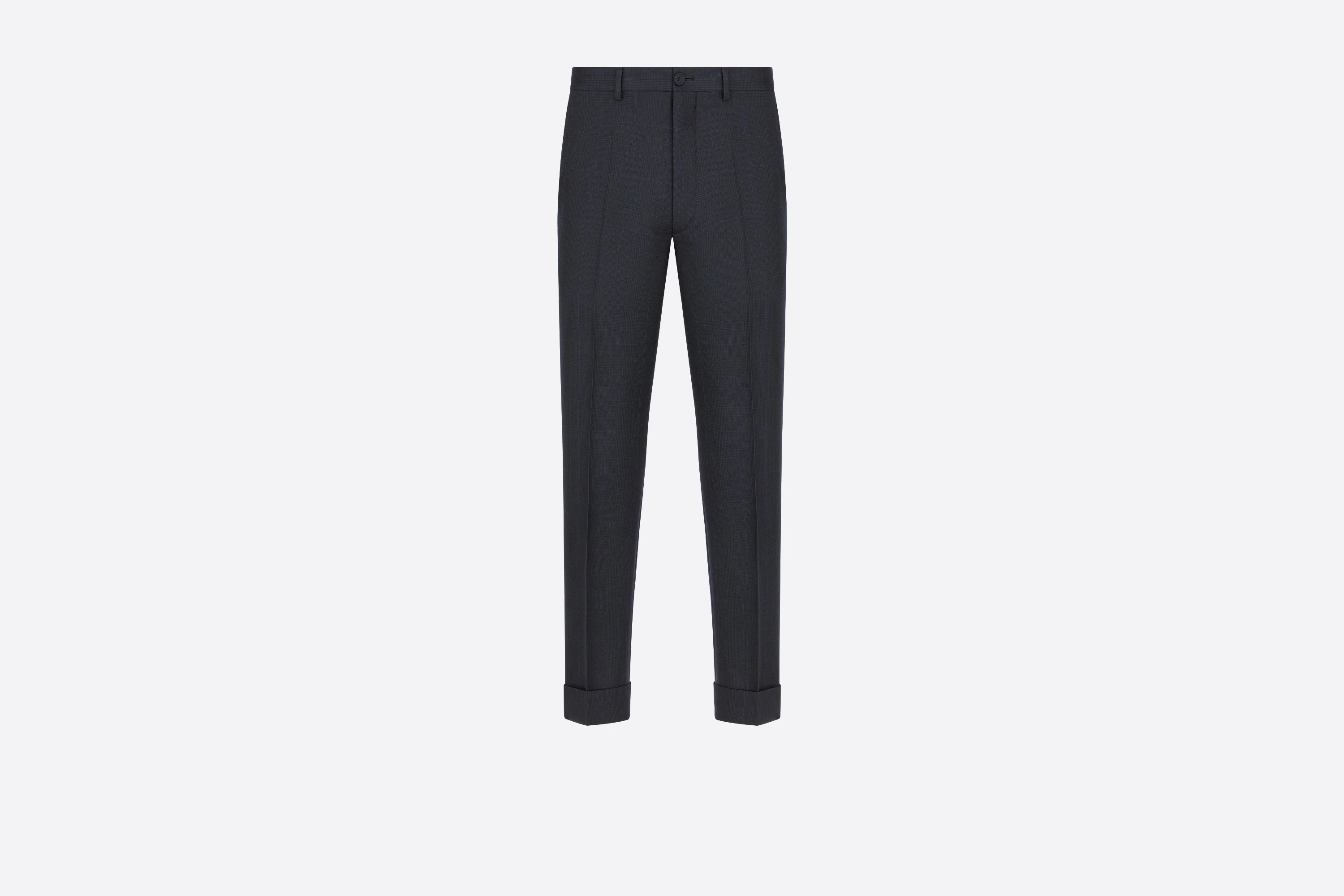 Checkered Tailoring Chinos - 1