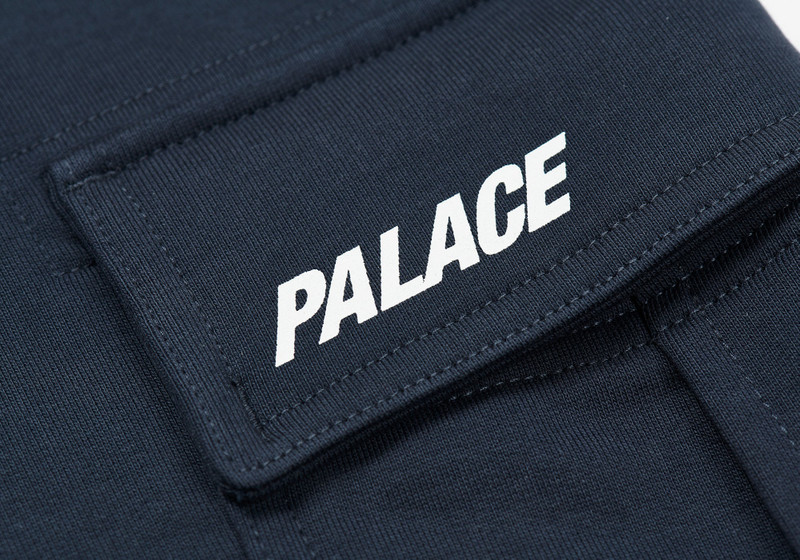 CARGO SWEAT SHORTS NAVY 3