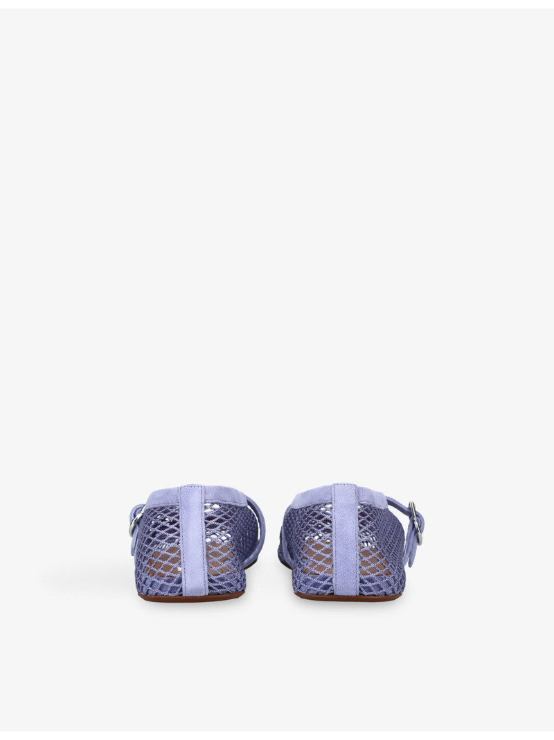 Alaïa Ballerina Mesh and Suede Ballet Flats outlook