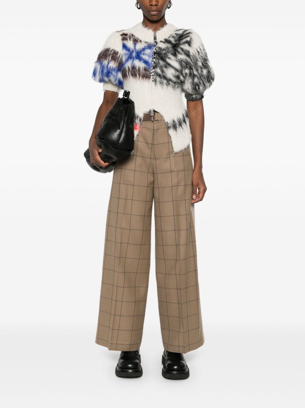checked trousers - 2
