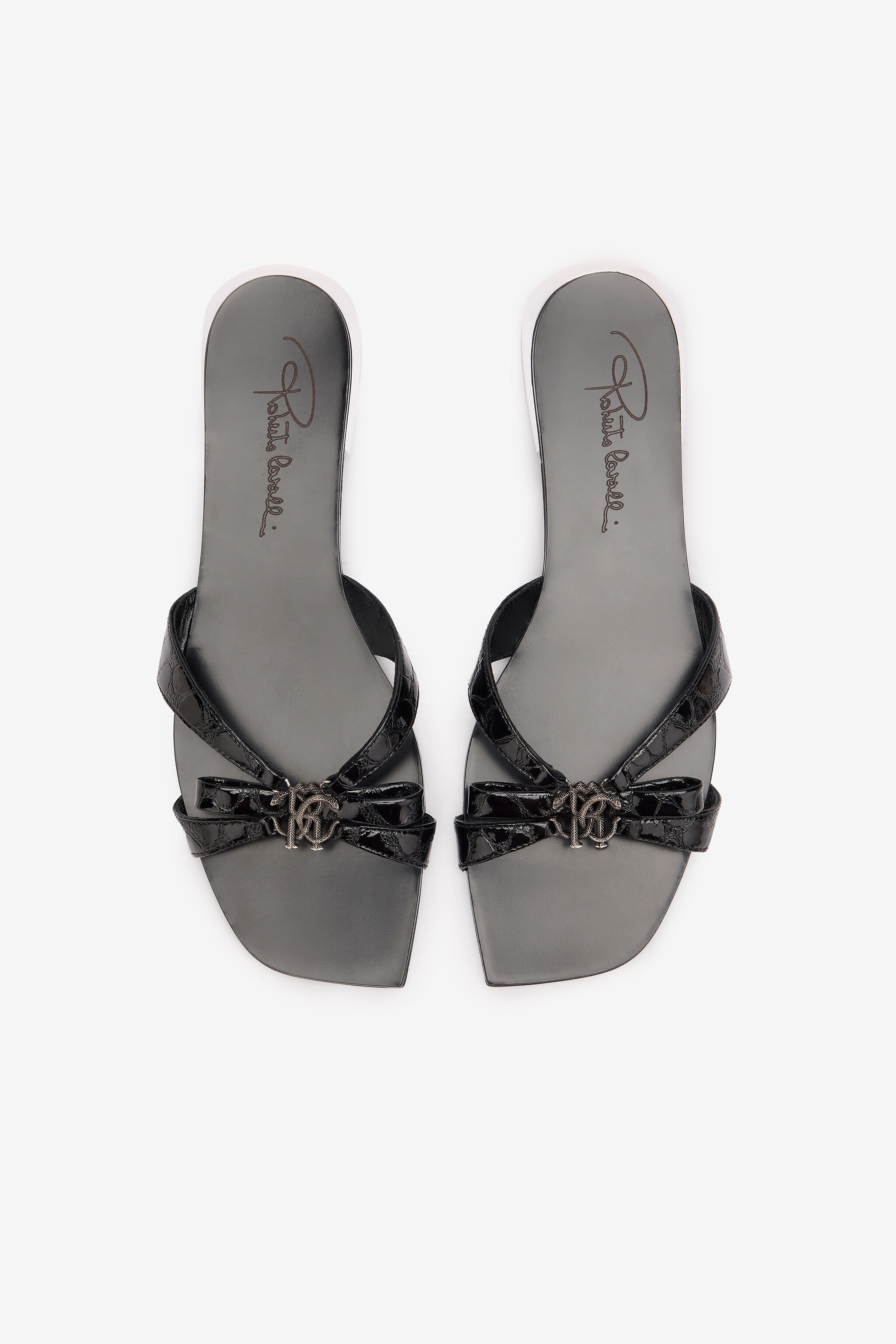 Low Sandals With Mirror Snake Monogram - 5