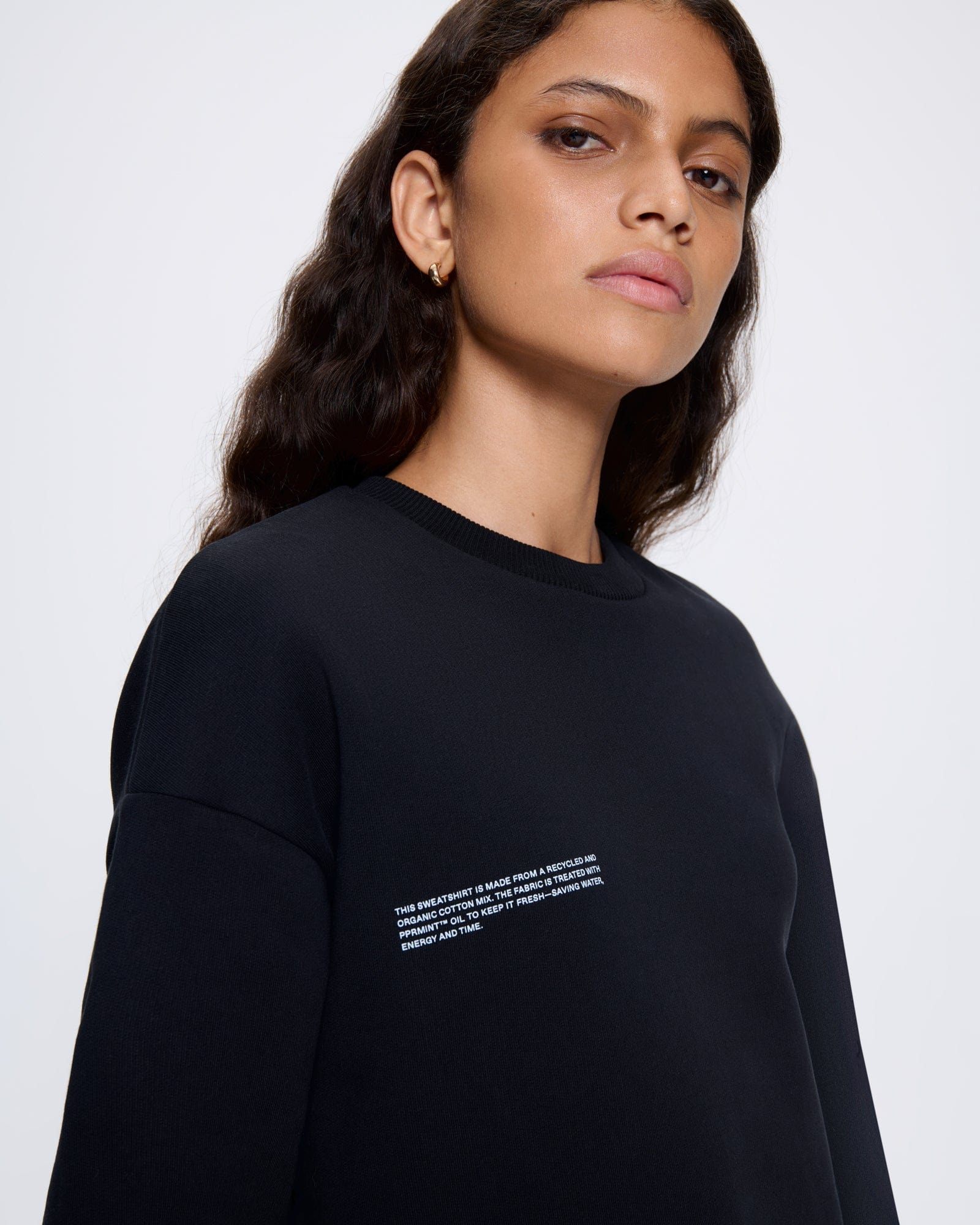 Womens 365 Heavyweight Sweatshirt - Black - 4