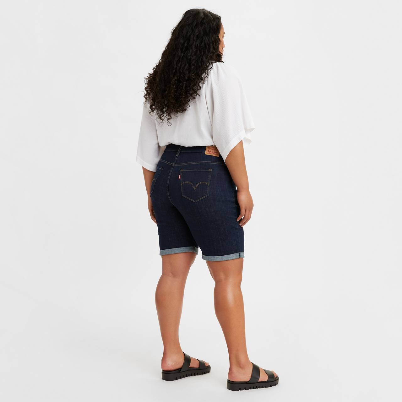 CLASSIC BERMUDA WOMEN'S SHORTS (PLUS SIZE) - 4