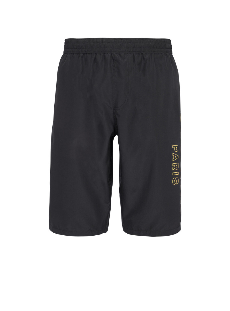 Balmain logo swim shorts - 1