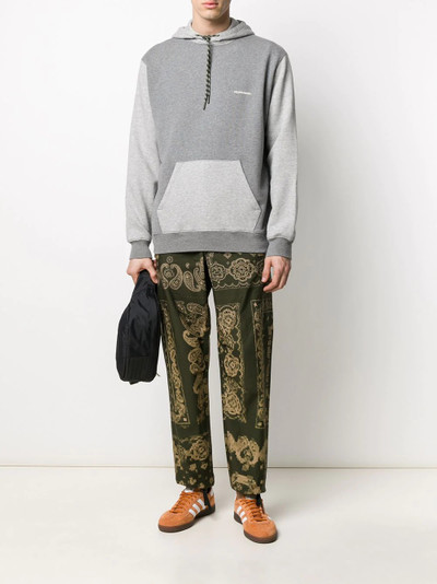 Golden Goose contrast panels hoodie outlook