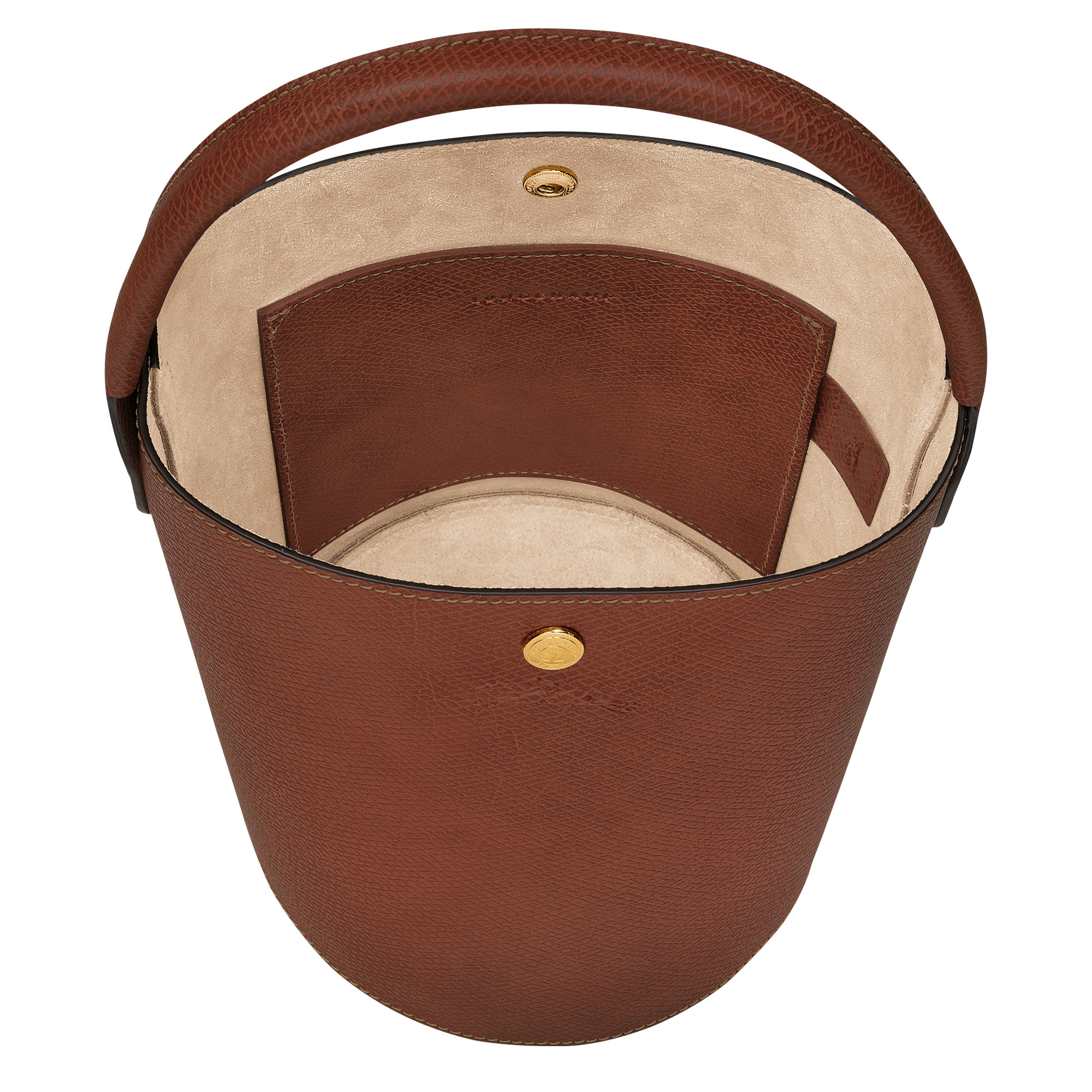 Épure S Bucket bag Brown - Leather - 5