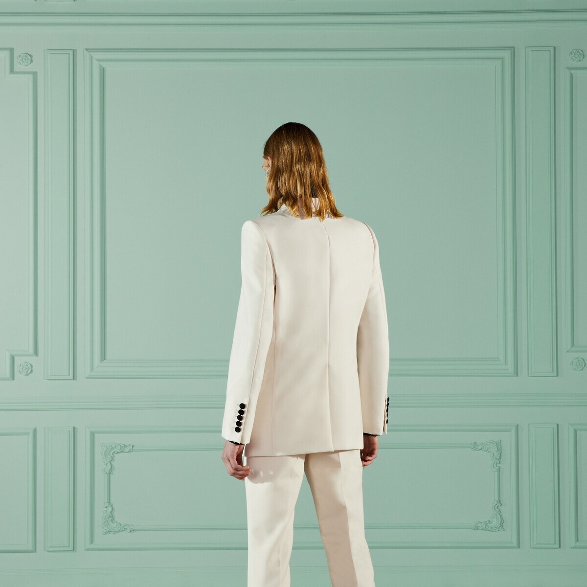 Wool mohair formal jacket - 7