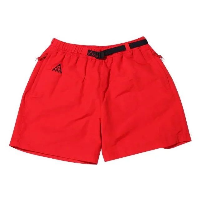 Nike Nrg Acg Cargo Short SS20 Adjustable Belt Shorts Large Red CU8892-657 - 1