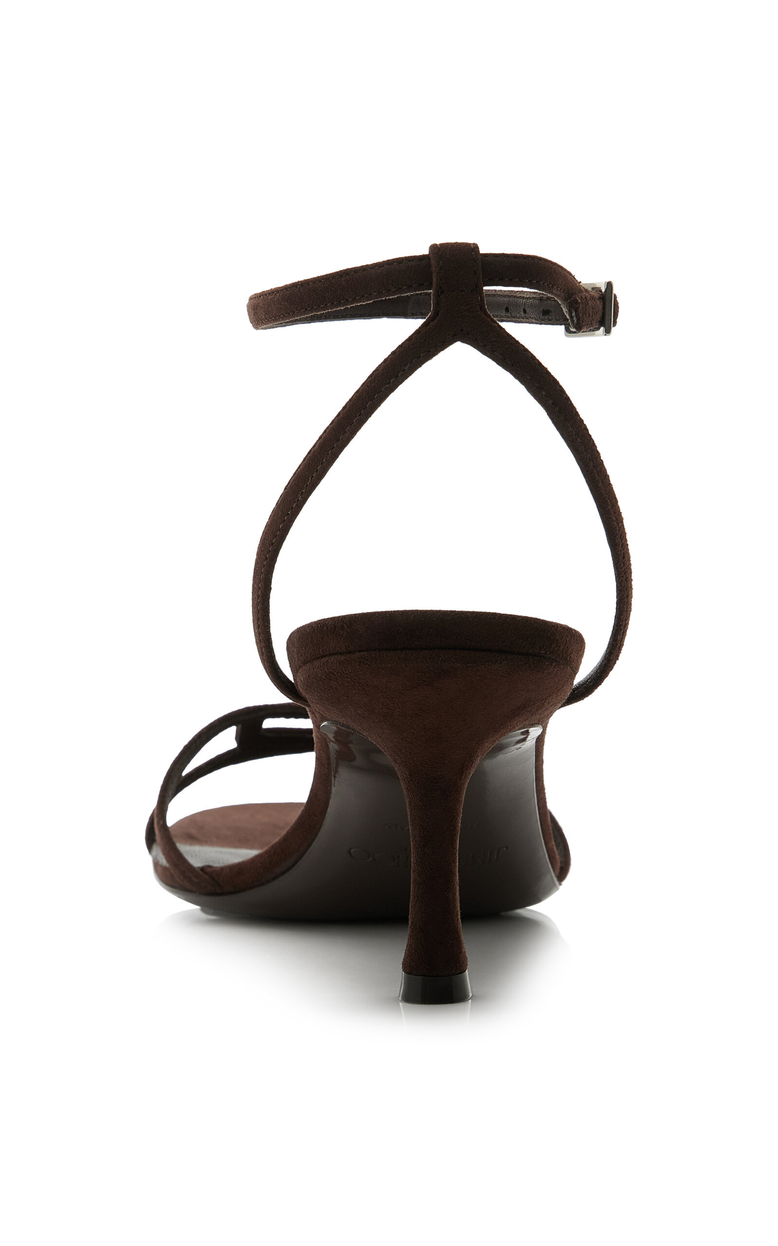 1998 Leo Suede Sandals brown - 5