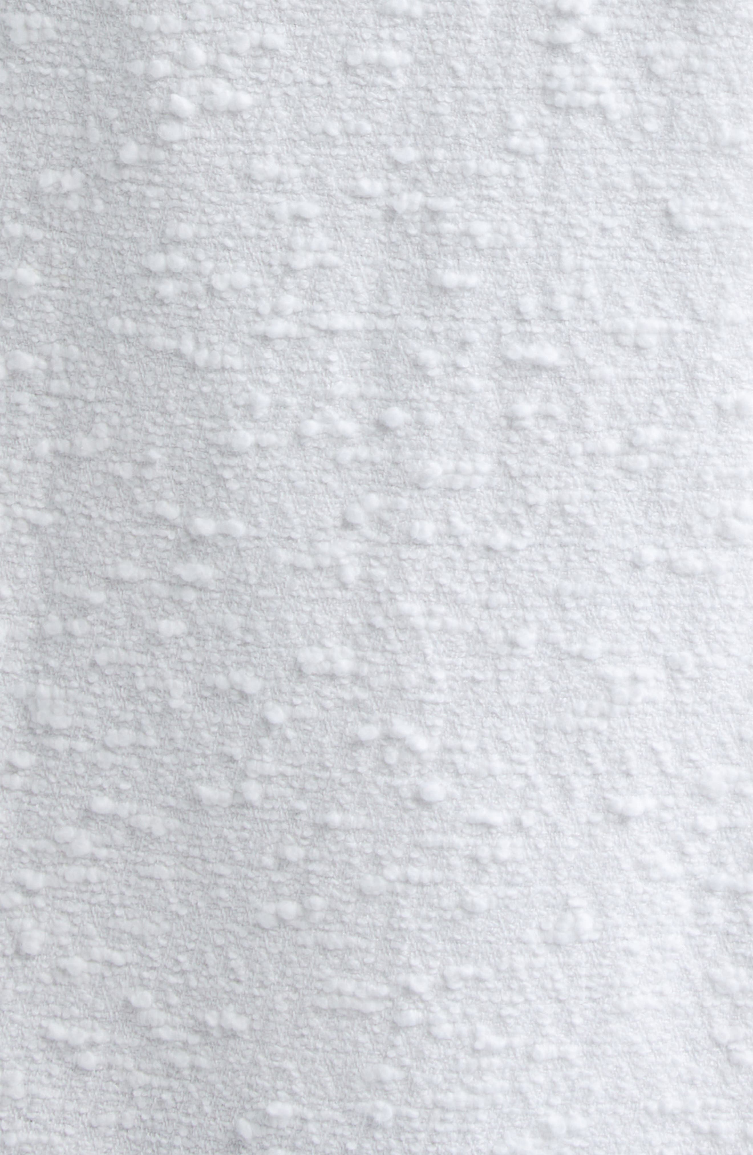 Dolce&Gabbana Rachel Sleeveless Tweed Minidress in Bianco Ottico at Nordstrom - 7