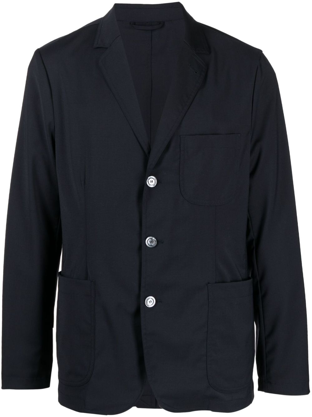 boxy single-breasted jacket - 2