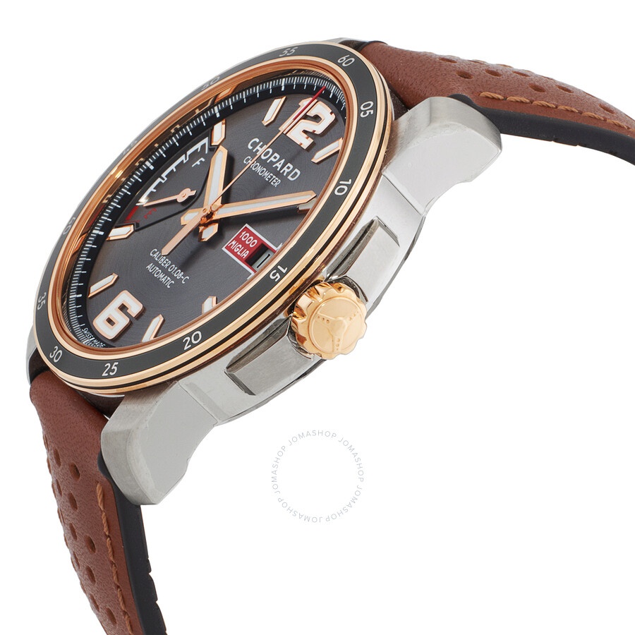 Chopard Mille Miglia GT Chronograph Automatic Chronometer Black Dial Men's Watch 168566-6001 - 2