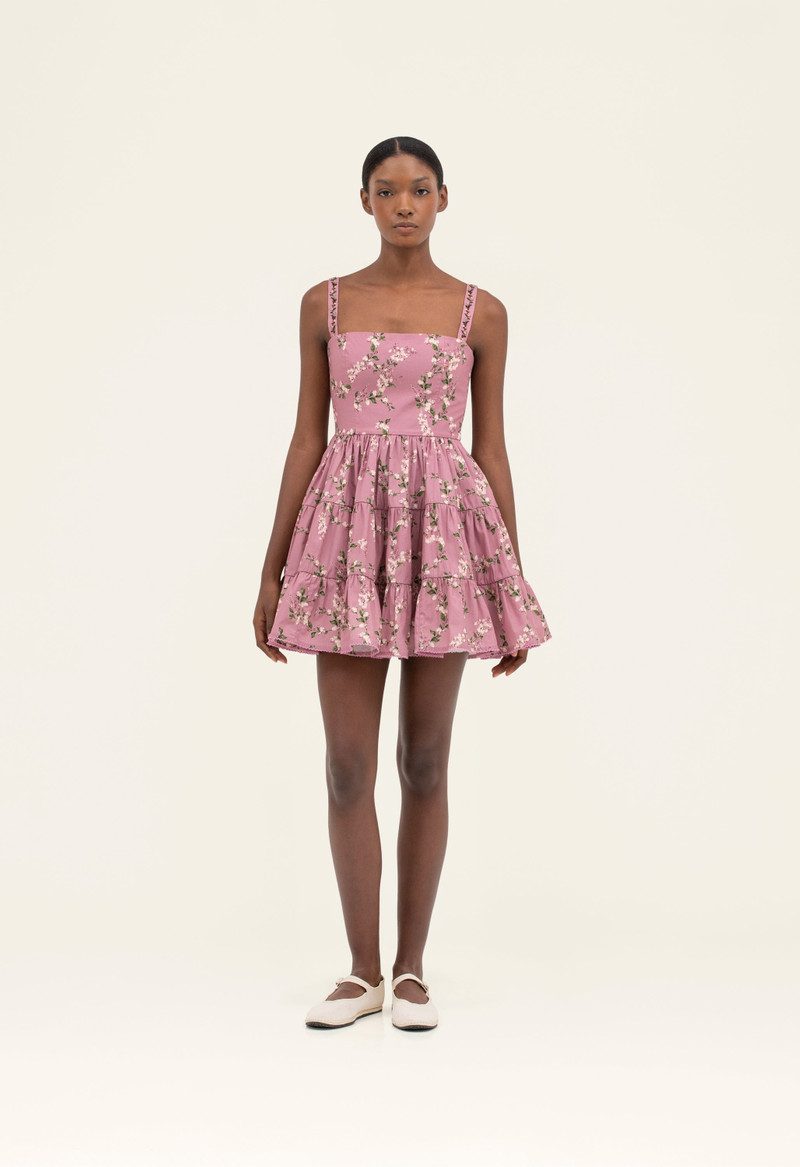 Agua by Agua Bendita Lima Wisteria Mini Dress outlook