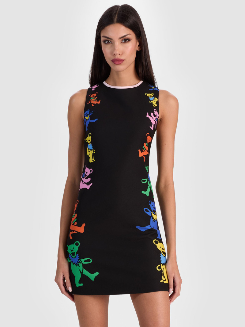A+O X GRATEFUL DEAD CLYDE MINI DRESS 6