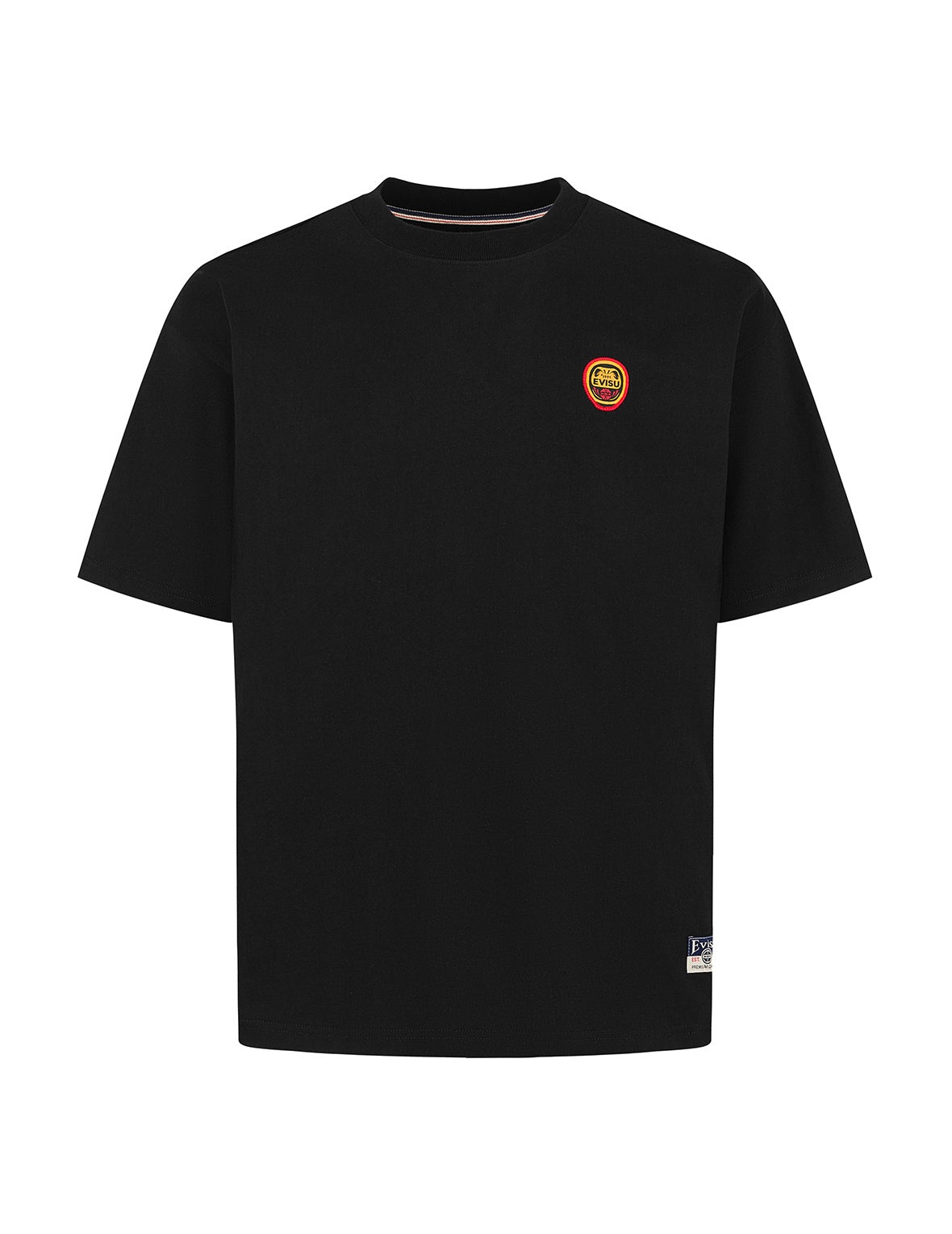 Daruma and Logo Embroidery Relax Fit T-shirt - 9