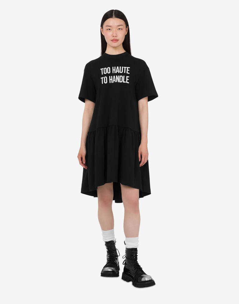 EMBROIDERED HEAVY COTTON DRESS 1