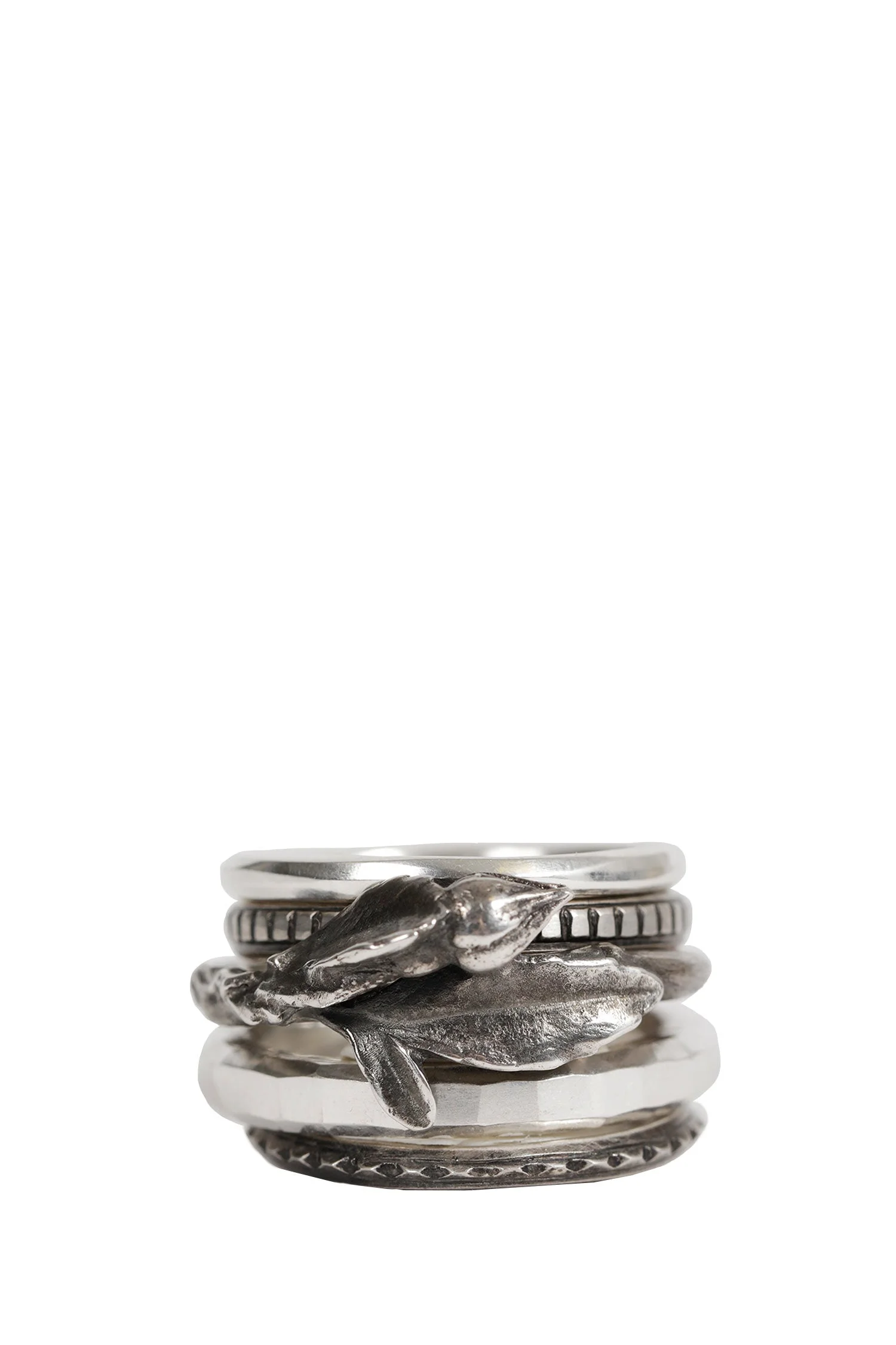 5 Ring Combination Rosebud - 1
