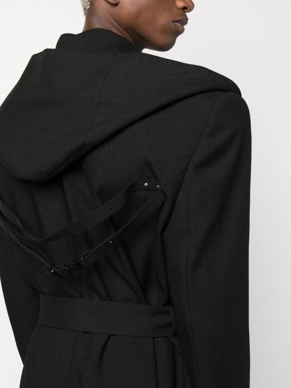 RICK OWENS Men Hooded Lido Tatlin Coat - 5