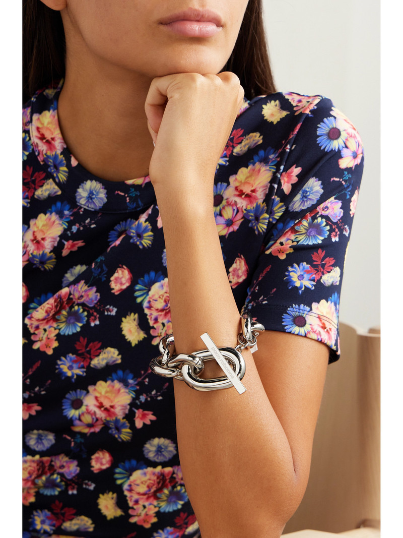rabanne Xl Silver-tone Bracelet outlook