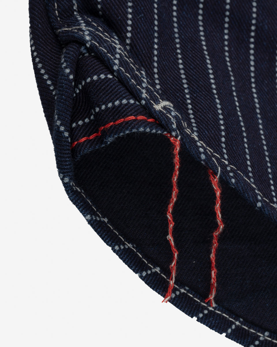 IHSH-227-IND 12oz Wabash CPO Shirt - Indigo - 18