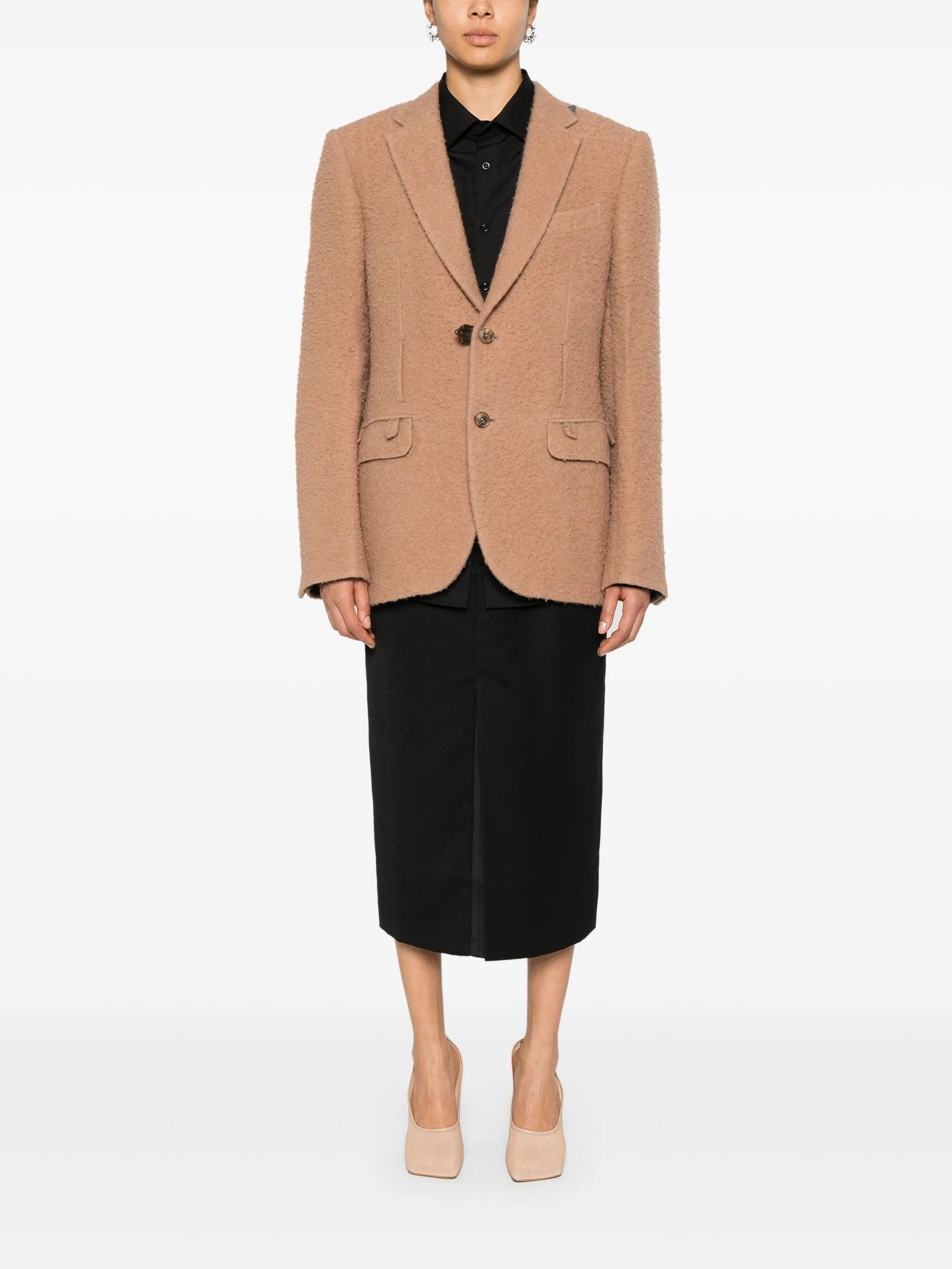 x Zegna single-breasted suit coat - 6