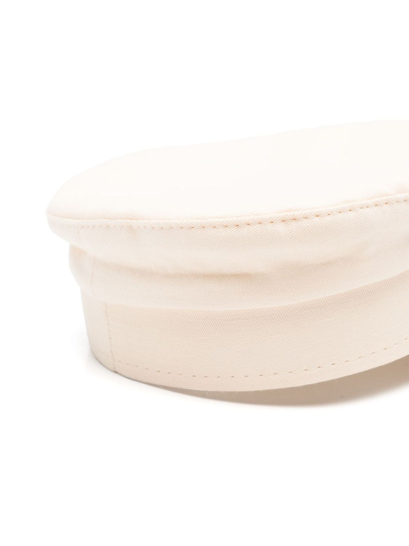 RUSLAN BAGINSKIY logo-appliqué baker boy hat outlook