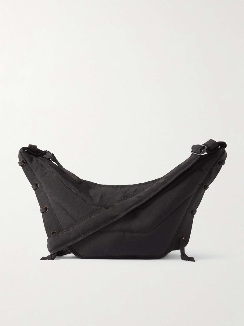 Soft Game Small Nylon-Canvas Messenger Bag - 1