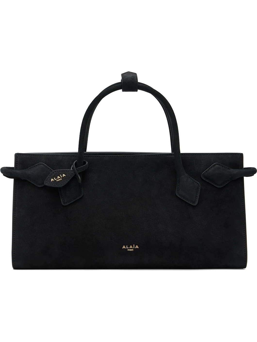 Black Small Hand Tote - 1