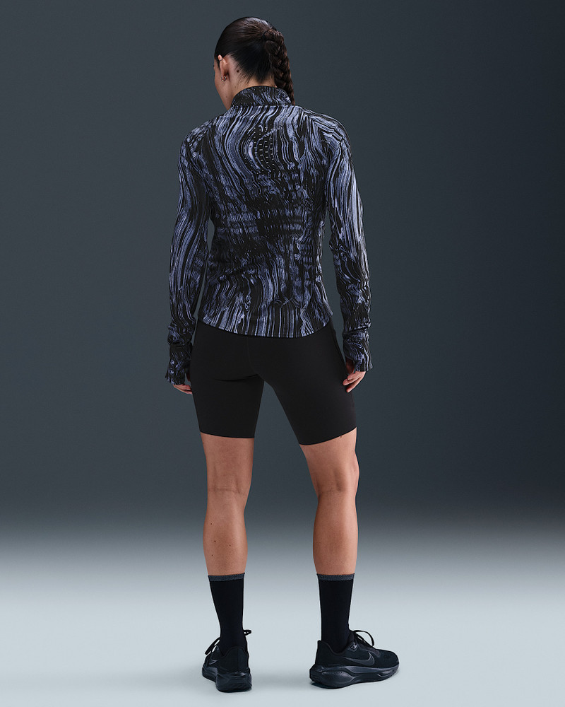 Nike Swift Women's Dri-FIT UV 1/2-Zip Printed Running Top 5