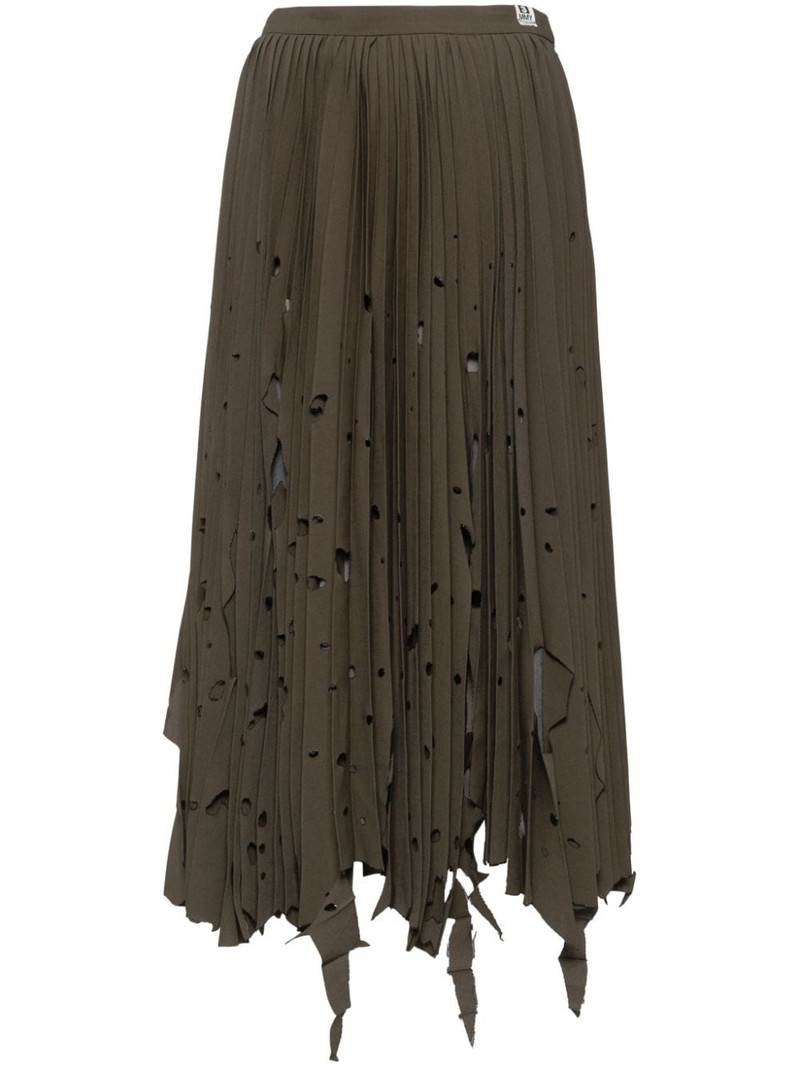 cutout pleated skirt 1