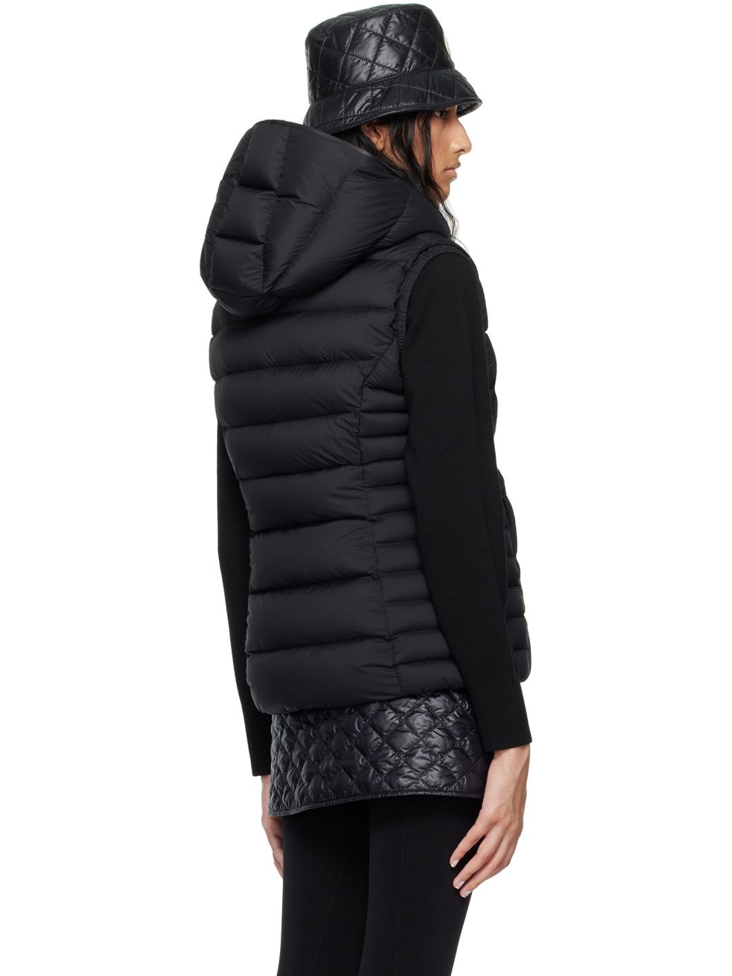Black Barraux Down Vest - 3