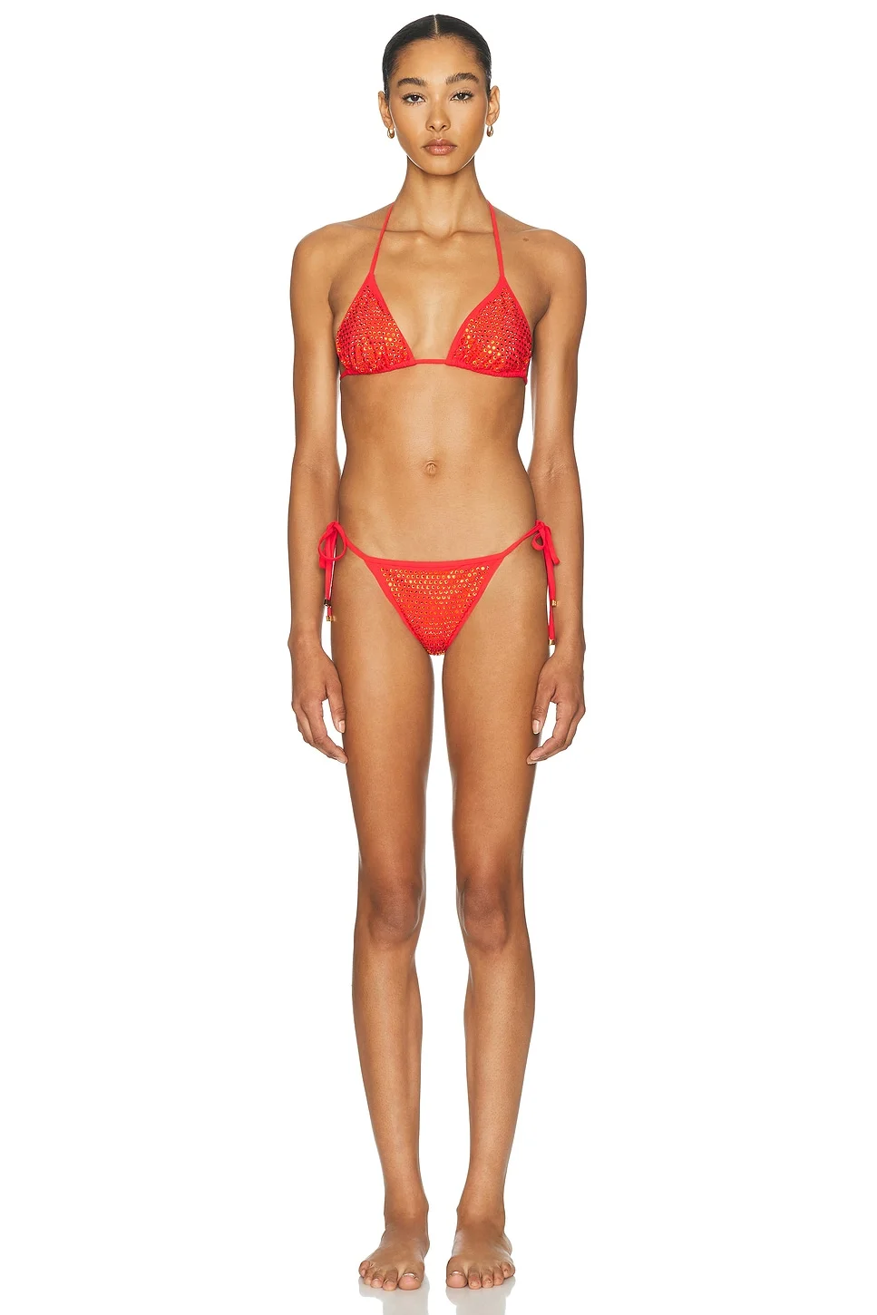 Jersey Strass Bikini Set - 1