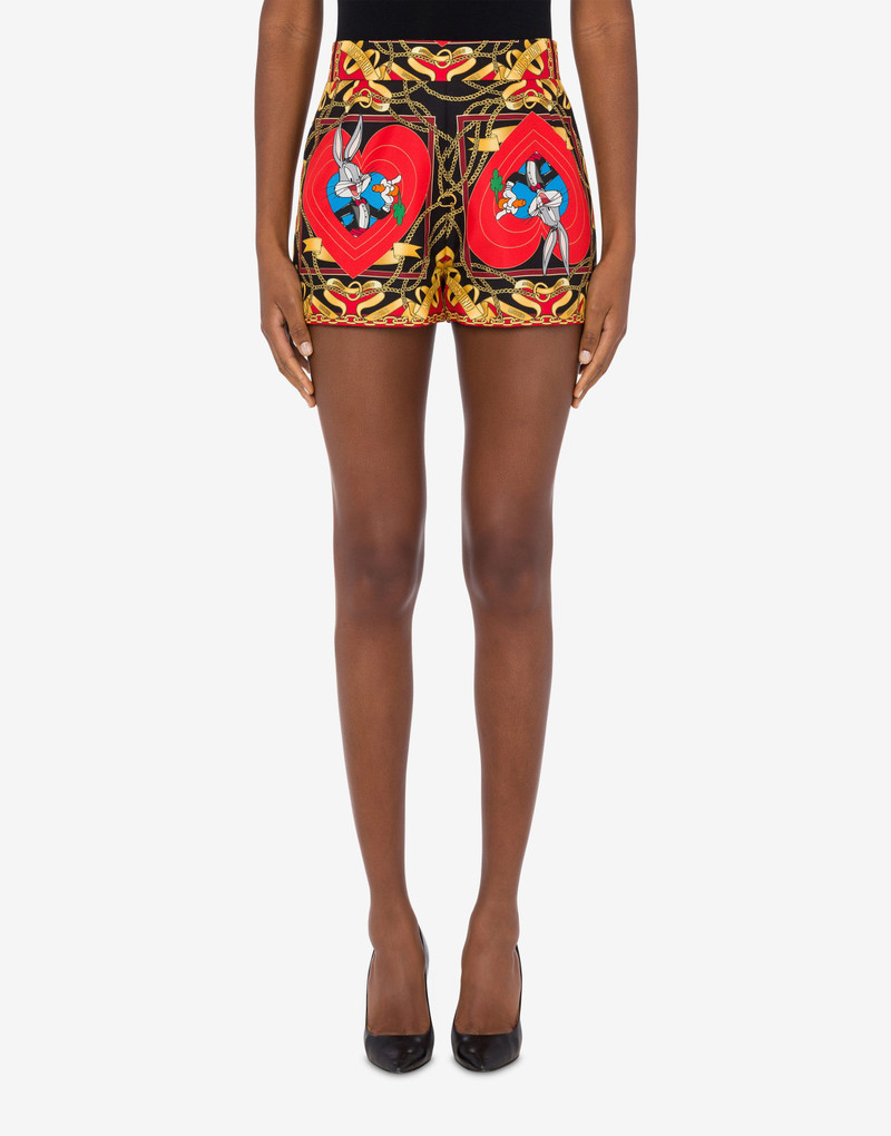 Moschino CHINESE NEW YEAR TWILL SHORTS outlook