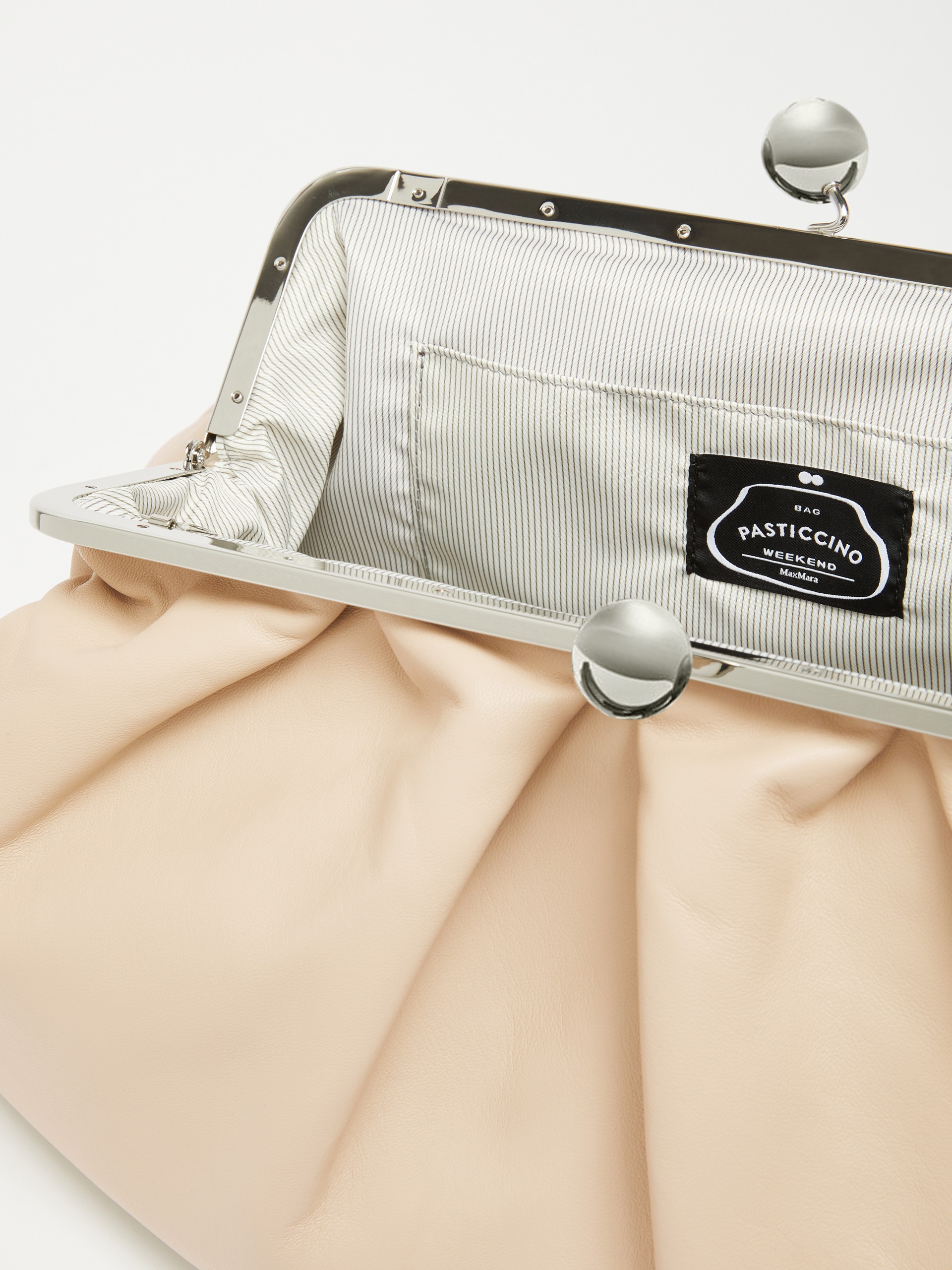 PROVINO Large Nappa leather Pasticcino Bag - 6